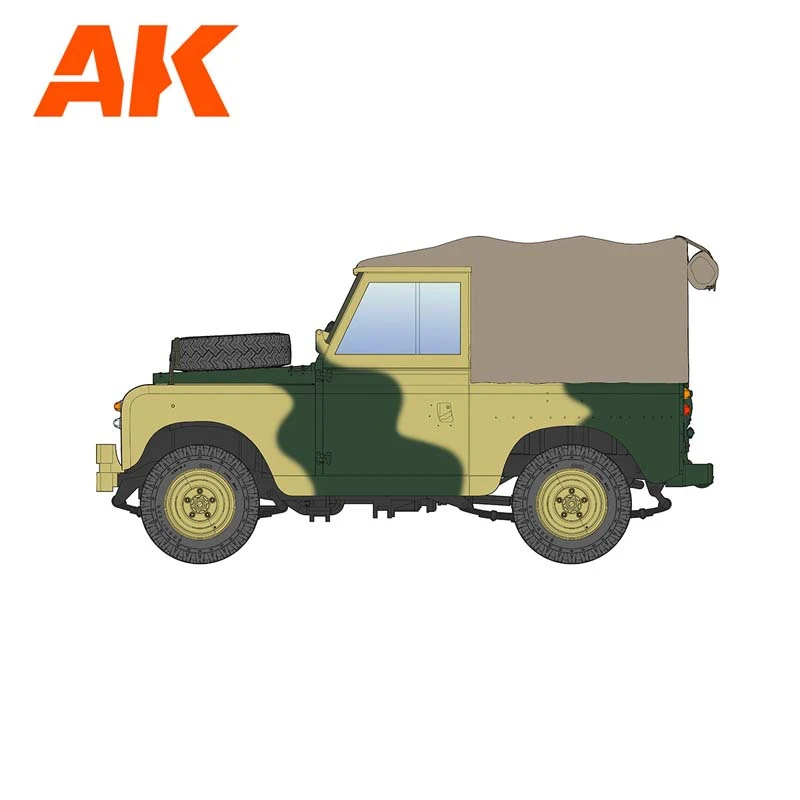 1/35 Land Rover 88 Series IIA Rover 8 AK35012 AK Interactive 8 1/35 Land Rover 88 Series IIA Rover 8 AK35012 AK Interactive - Image 6