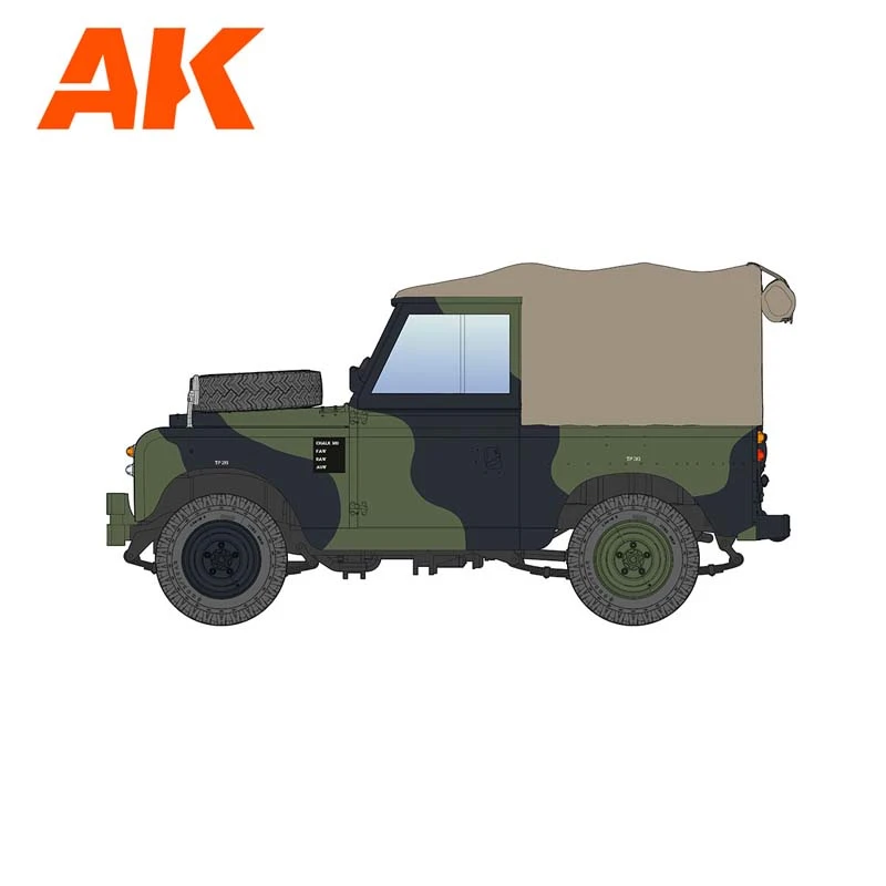 1/35 Land Rover 88 Series IIA Rover 8 AK35012 AK Interactive 6 1/35 Land Rover 88 Series IIA Rover 8 AK35012 AK Interactive - Image 4