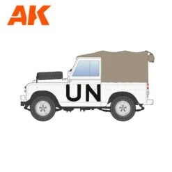 1/35 Land Rover 88 Series IIA Rover 8 AK35012 AK Interactive 24 1/35 Land Rover 88 Series IIA Rover 8 AK35012 AK Interactive -Scalemodelshop Sales Store AK35012 profile6