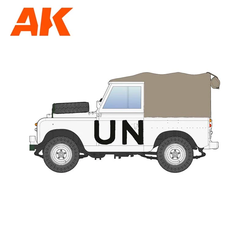 1/35 Land Rover 88 Series IIA Rover 8 AK35012 AK Interactive 5 1/35 Land Rover 88 Series IIA Rover 8 AK35012 AK Interactive - Image 3