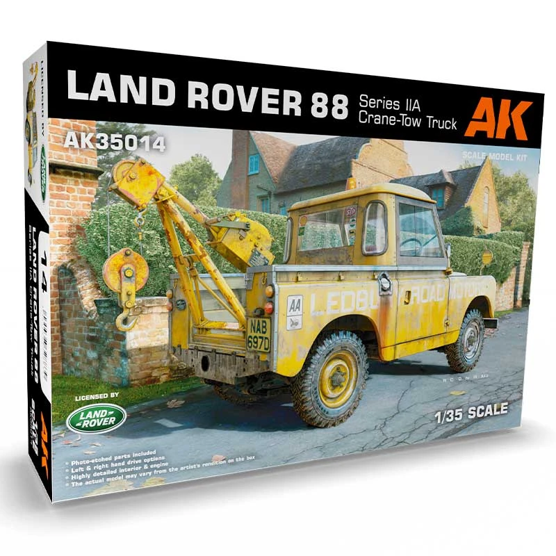1/35 Land Rover 88 Series IIA -Crane / Tow Truck AK35014 AK Interactive 3 1/35 Land Rover 88 Series IIA -Crane / Tow Truck AK35014 AK Interactive