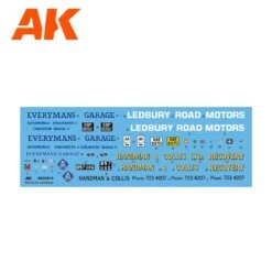 1/35 Land Rover 88 Series IIA -Crane / Tow Truck AK35014 AK Interactive 26 1/35 Land Rover 88 Series IIA -Crane / Tow Truck AK35014 AK Interactive -Scalemodelshop Sales Store AK35014 decals