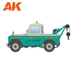 1/35 Land Rover 88 Series IIA -Crane / Tow Truck AK35014 AK Interactive 25 1/35 Land Rover 88 Series IIA -Crane / Tow Truck AK35014 AK Interactive -Scalemodelshop Sales Store AK35014 profile2
