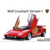 1/24 Wolf Countach Version 1 063361 Aoshima 2 1/24 Wolf Countach Version 1 063361 Aoshima -Scalemodelshop Sales Store AOS06336