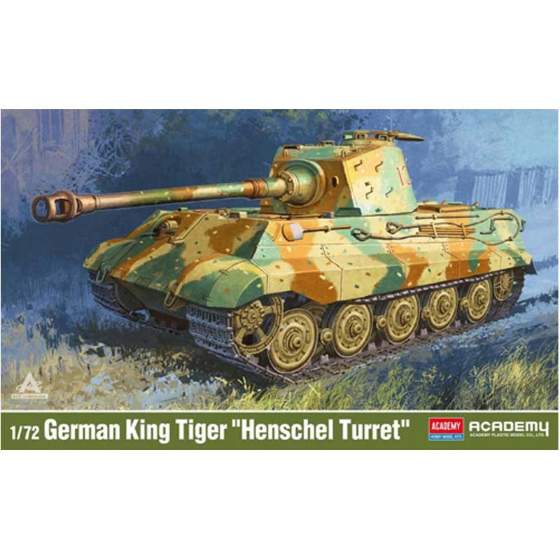 1/72 German King Tiger “Henschel Turret”, 1944/45 13423 AFV Club 3 1/72 German King Tiger “Henschel Turret”, 1944/45 13423 AFV Club