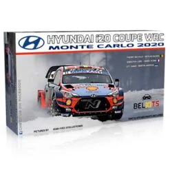 1/24 Hyundai I20 Coupe WRC Monte Carlo Rally 2020 BEL-021 Bellkits