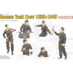 1/35 German Tank Crew 1939-43 6375 Dragon