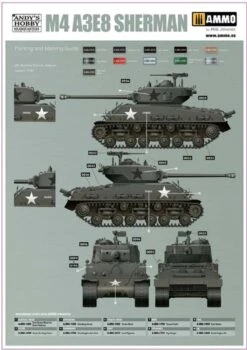 1/16 M4A3E8 Sherman “Easy Eight” Andy’s Hobby HQ 24 1/16 M4A3E8 Sherman “Easy Eight” Andy’s Hobby HQ -Scalemodelshop Sales Store DECAL5