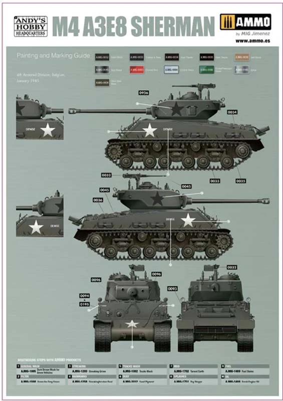 1/16 M4A3E8 Sherman “Easy Eight” Andy’s Hobby HQ 13 1/16 M4A3E8 Sherman “Easy Eight” Andy’s Hobby HQ - Image 11