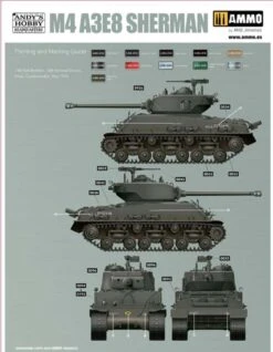 1/16 M4A3E8 Sherman “Easy Eight” Andy’s Hobby HQ 25 1/16 M4A3E8 Sherman “Easy Eight” Andy’s Hobby HQ -Scalemodelshop Sales Store DECAL6