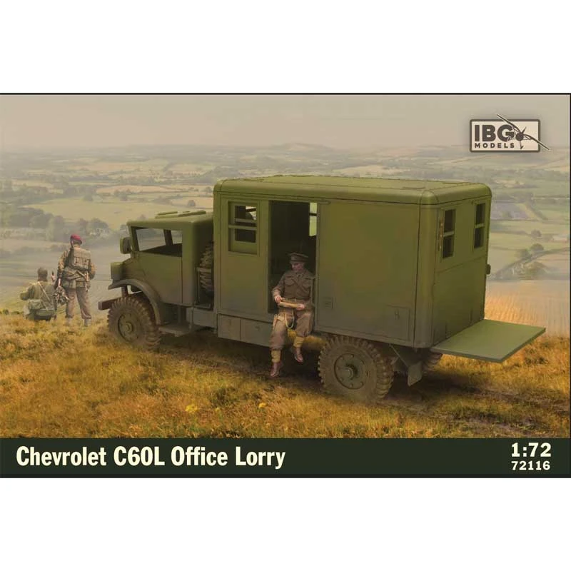 1/72 Chevrolet C60L Office Lorry 72116 IBG Models 3 1/72 Chevrolet C60L Office Lorry 72116 IBG Models