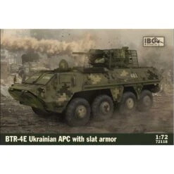 1/72 BTR-4E Ukrainian APC With Slat Armor 72118 IBG Models