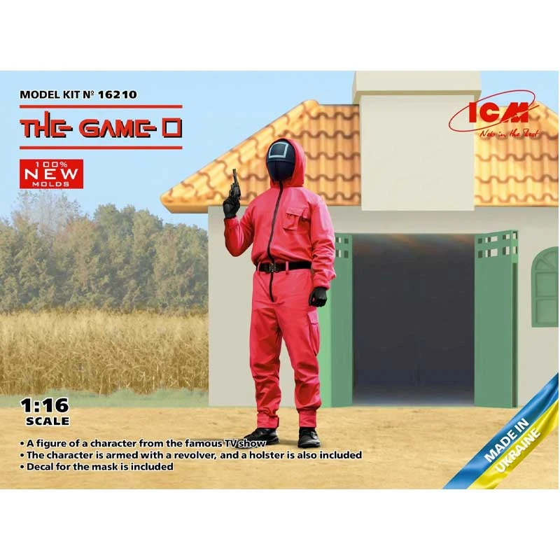 1/16 Squid Game Square 16210 ICM 3 1/16 Squid Game Square 16210 ICM