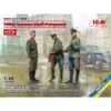 1/24 WWII German Staff Personnel (3 Figs) 24020 ICM 1 1/24 WWII German Staff Personnel (3 Figs) 24020 ICM -Scalemodelshop Sales Store ICM24020
