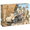 1/35 Autoblinda AB 41 With Bersaglieri El Alamein 6591 Italeri -Scalemodelshop Sales Store IT6591