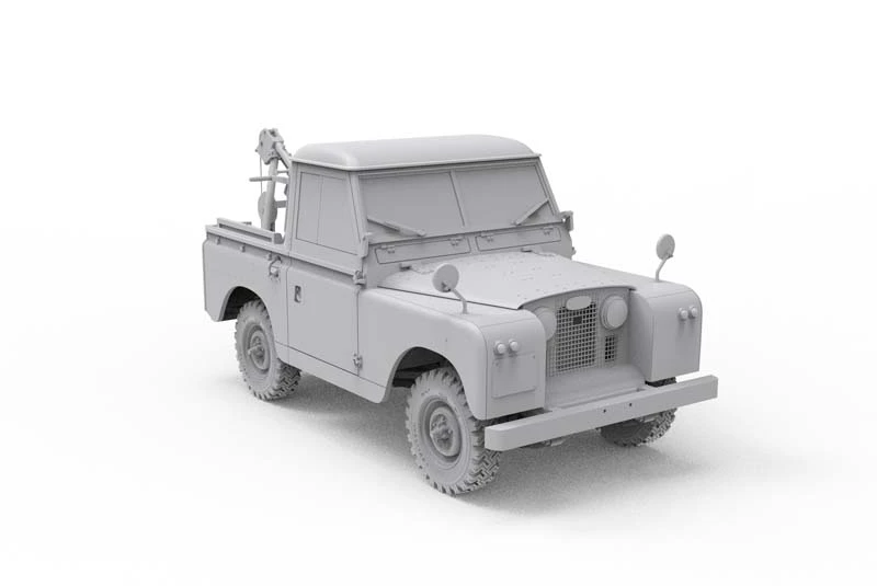 1/35 Land Rover 88 Series IIA -Crane / Tow Truck AK35014 AK Interactive 10 1/35 Land Rover 88 Series IIA -Crane / Tow Truck AK35014 AK Interactive - Image 8