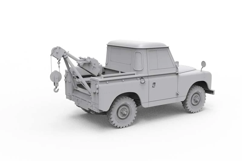 1/35 Land Rover 88 Series IIA -Crane / Tow Truck AK35014 AK Interactive 5 1/35 Land Rover 88 Series IIA -Crane / Tow Truck AK35014 AK Interactive - Image 3