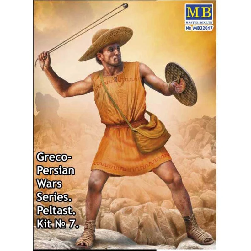 1/32 Greco-Persian War – Peltast Kit No. 7 MB32017 Masterbox 3 1/32 Greco-Persian War – Peltast Kit No. 7 MB32017 Masterbox