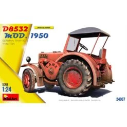 1/24 German Traffic Tractor D8532 Mod 1950 24007 Miniart
