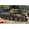 1/35 T-34-85 Plant 112. Spring 1944 35379 Miniart -Scalemodelshop Sales Store MIN35379