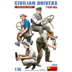 1/35 Civilian Drivers 1930-40s 38050 Miniart