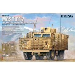 1/35 British Mastiff 2 6Ć6 Wheeled Protected Patrol Vehicle SS-012 Meng Model