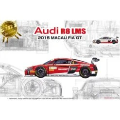 1/24 Audi R8 LMS GT3 2015 Macau GT3 World Cup PN24024 NuNu