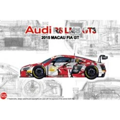 1/24 Audi R8 LMS GT3 Macau FIA GT World Cup Championship 2015 PN24028 NuNu
