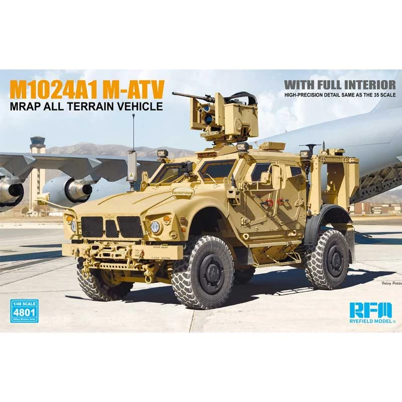 1/48 M1024A1 M-ATV MRAP All Terrain Vehicle RM4801 Rye Field Models 3 1/48 M1024A1 M-ATV MRAP All Terrain Vehicle RM4801 Rye Field Models