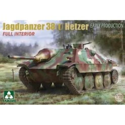 1/35 German WWII Jagdpanzer 38(t) Hetzer W/ Interior, Early Production 02170 Takom