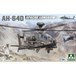 1/35 US AH-64D Apache Longbow Attack Helicopter Takom 02601
