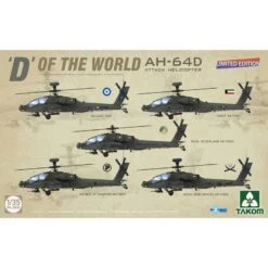 1/35 D Of The World AH-64D Apache Longbow (Limited Edition) 02606 Takom