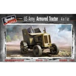 1/35 US Army Armoured Tractor 4 In 1 Kit 35007 Thunder Model