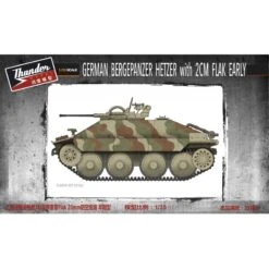 1/35 Bergepanzer Hetzer Early Production With 2cm FlaK 35106 Thunder Model